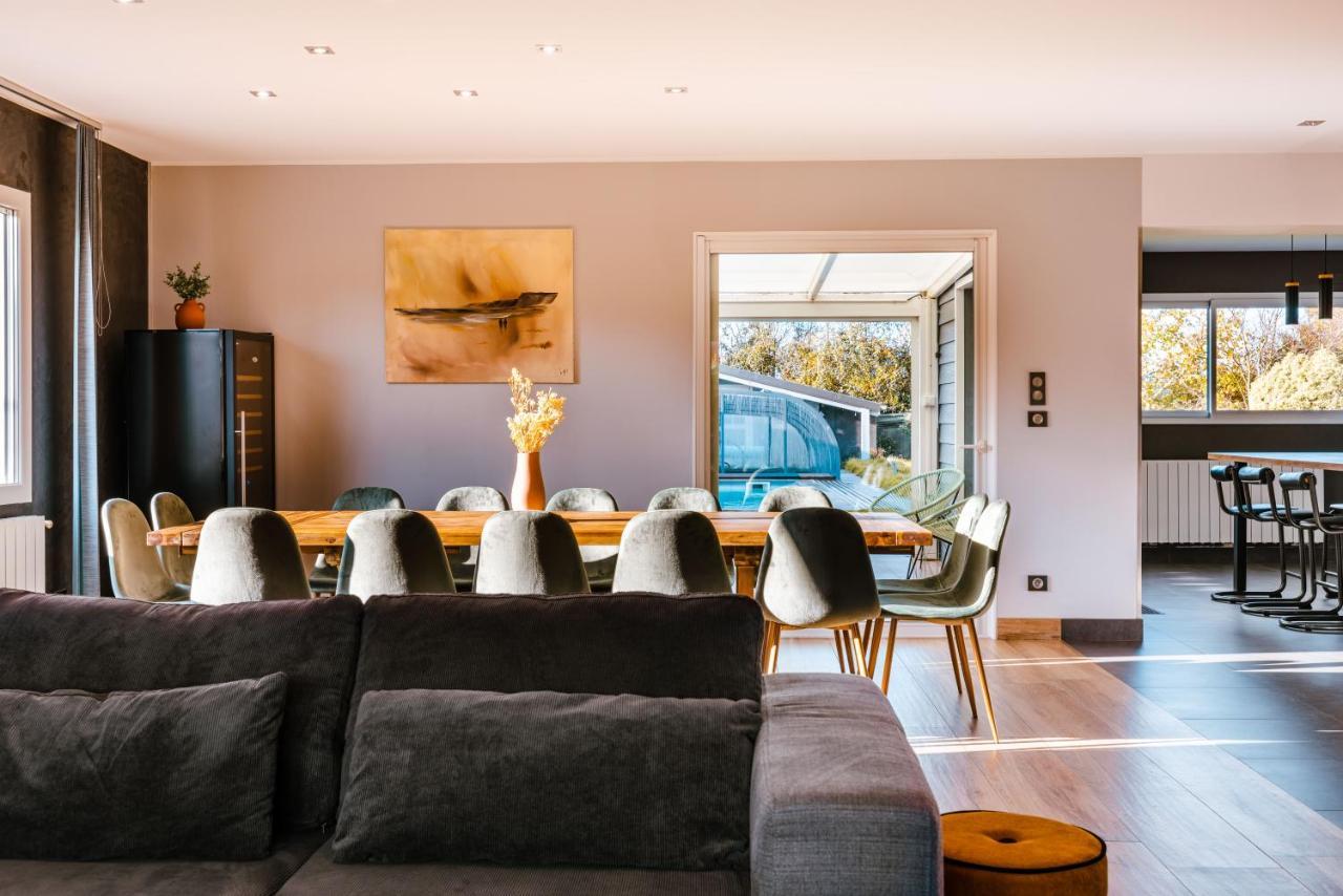Grande Maison Avec Piscine Et Jacuzzi A La Campagne Desvres Eksteriør billede